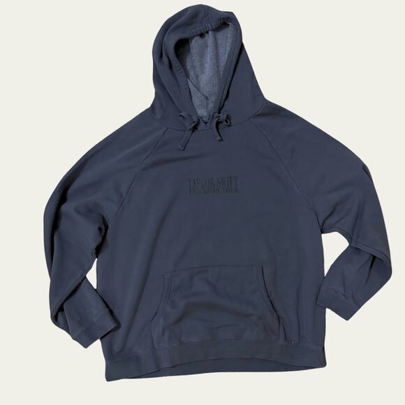 NWT The Eras Tour Washed Blue Hoodie US DATES ONLY 2023 Taylor Swift sz 2XL XXL - Picture 9 of 9